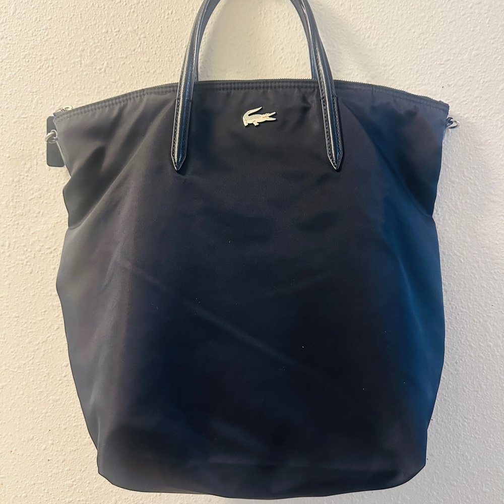 Lacoste Black Tote Bag